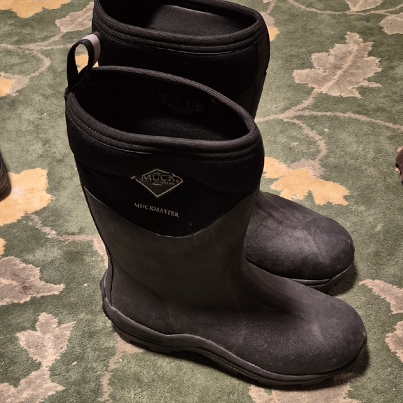 Muckmaster Black Boots for Men - Picture 1 of 11